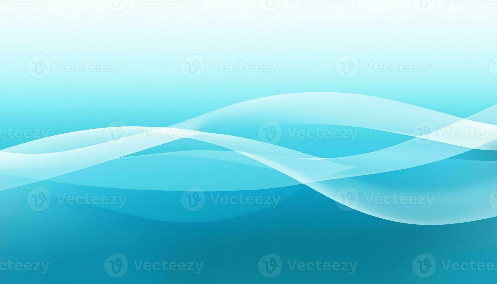 Abstract blue water waves background with liquid fluid texture Generative ai photo