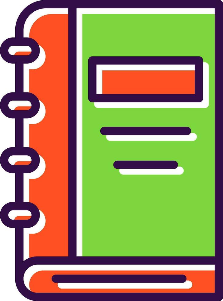Book Vector Icon Design