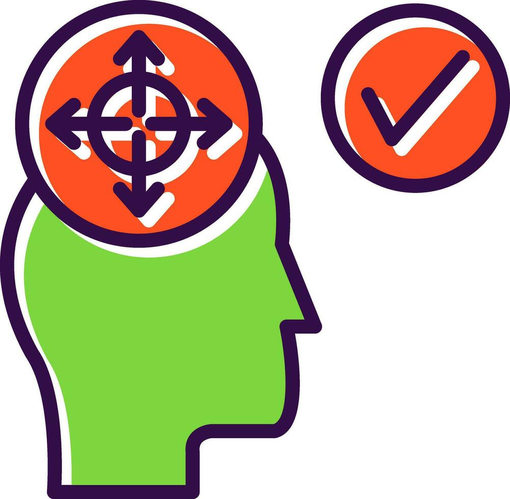 Decision making Vector Icon Design