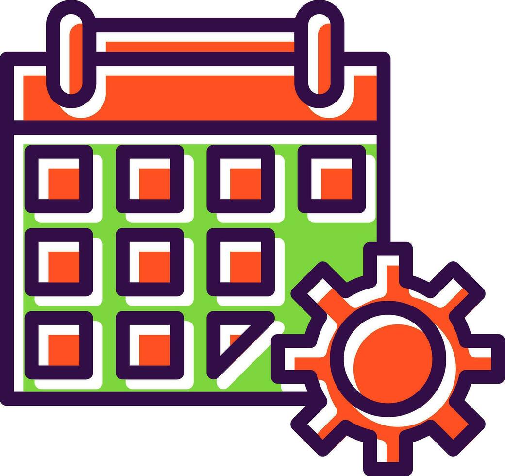 Schedule Vector Icon Design