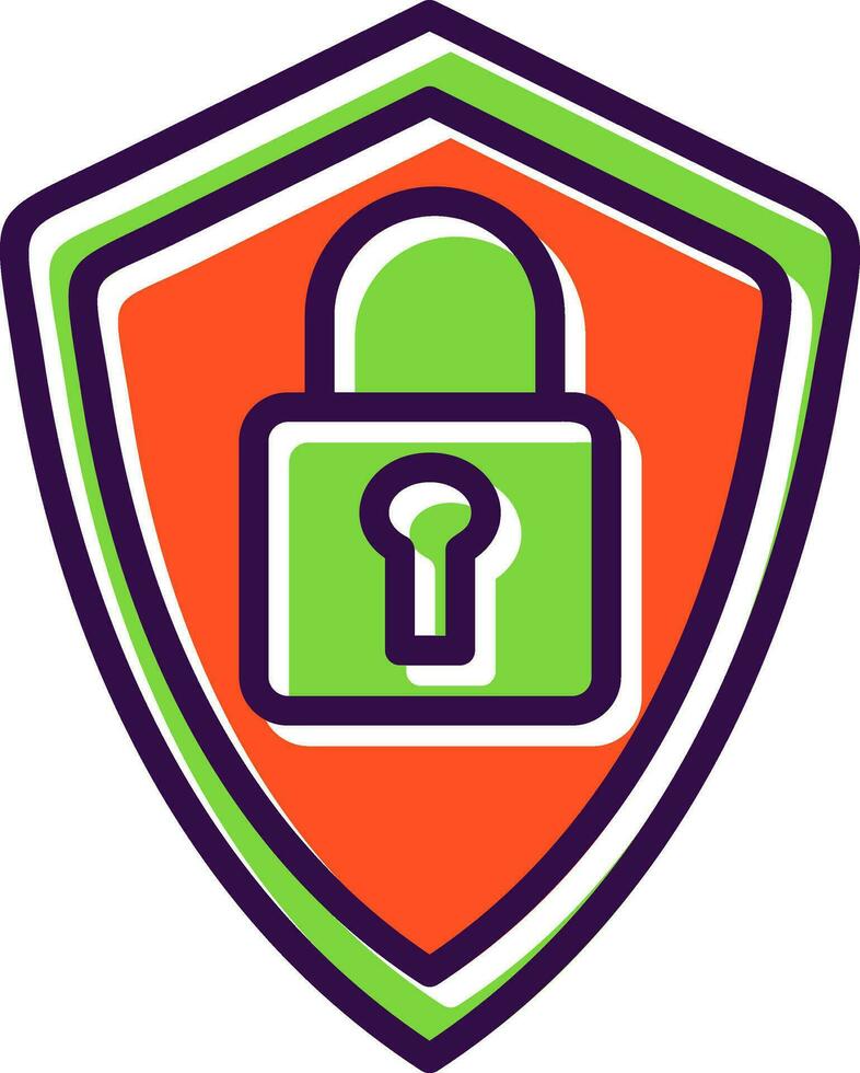 App Security Vector Icon Design