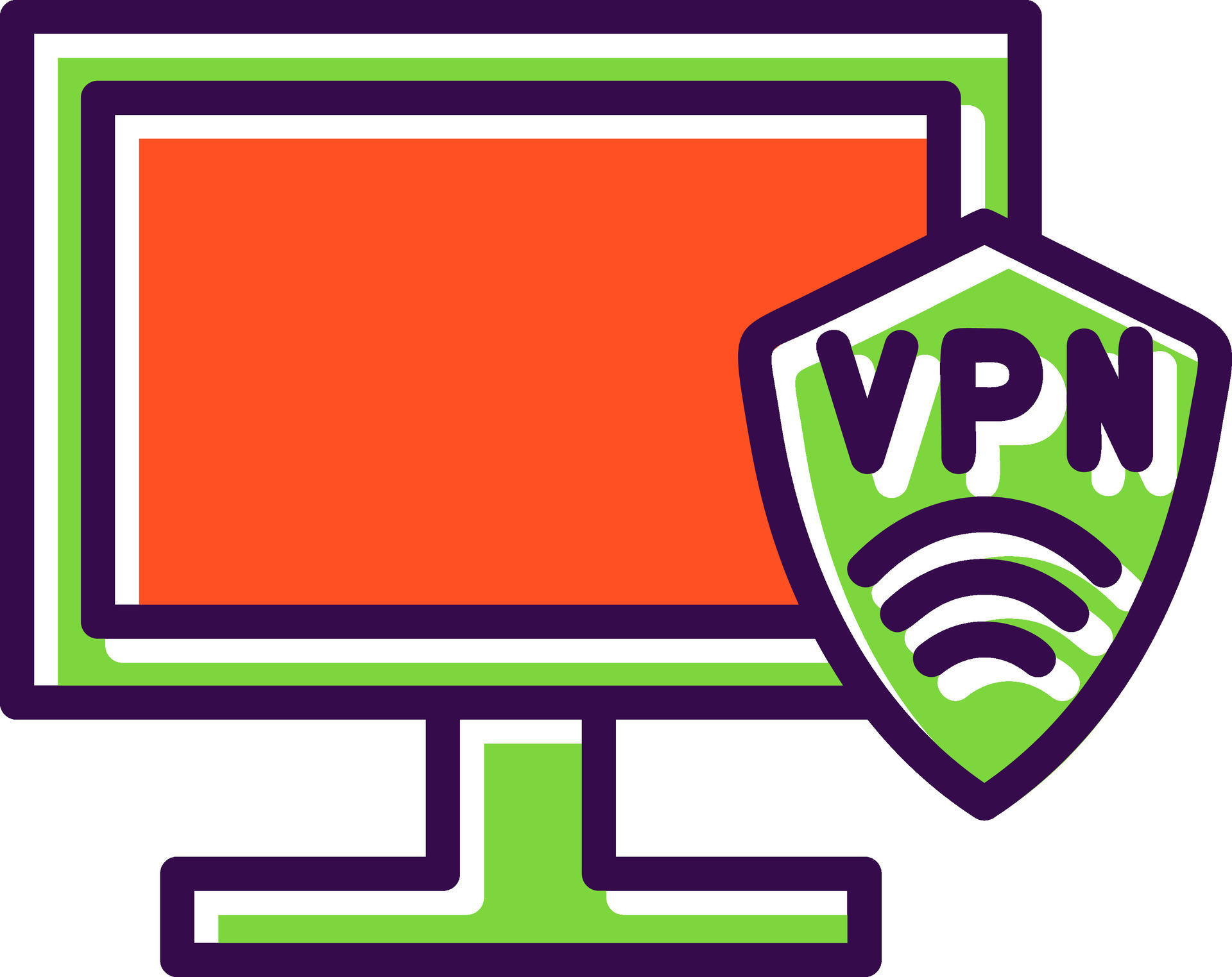 Vpn setup vector icon design 29942307 vector art at vecteezy