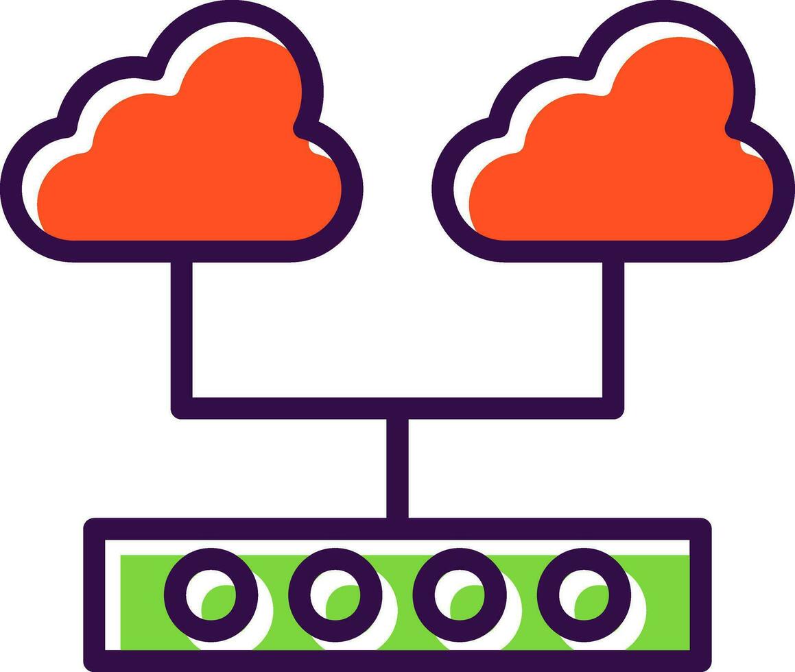 Cloud Support Vector Icon Design