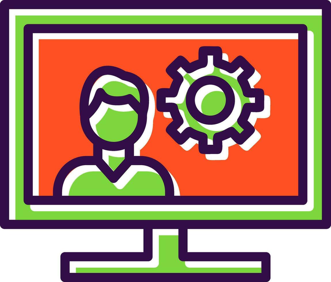 Account Setup Vector Icon Design