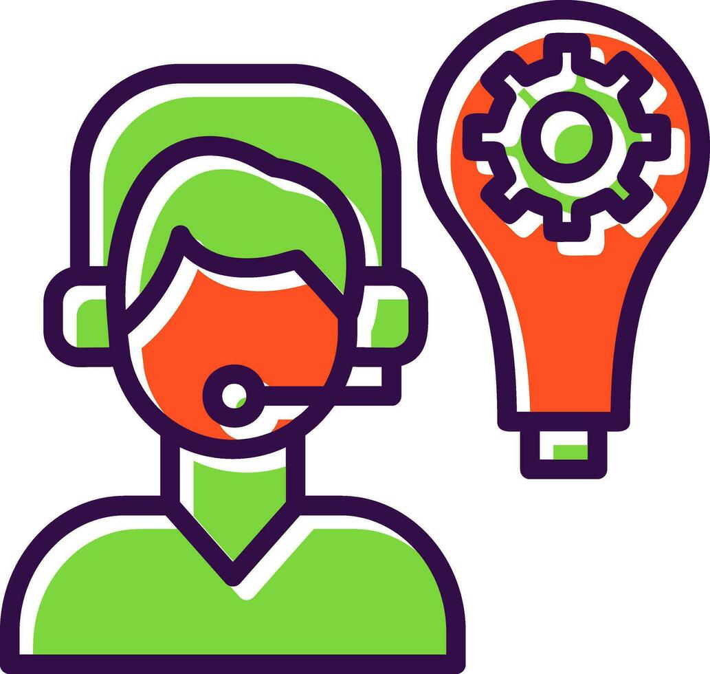Knowledge Base Vector Icon Design