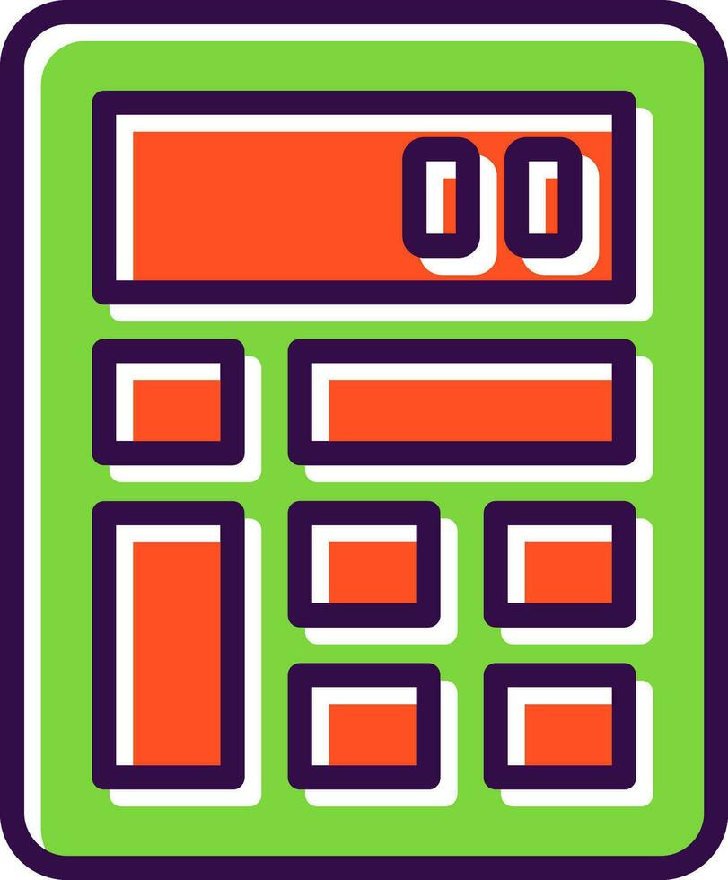 Calculation Vector Icon Design