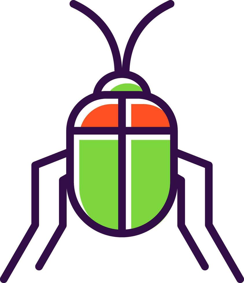 Beetle Vector Icon Design