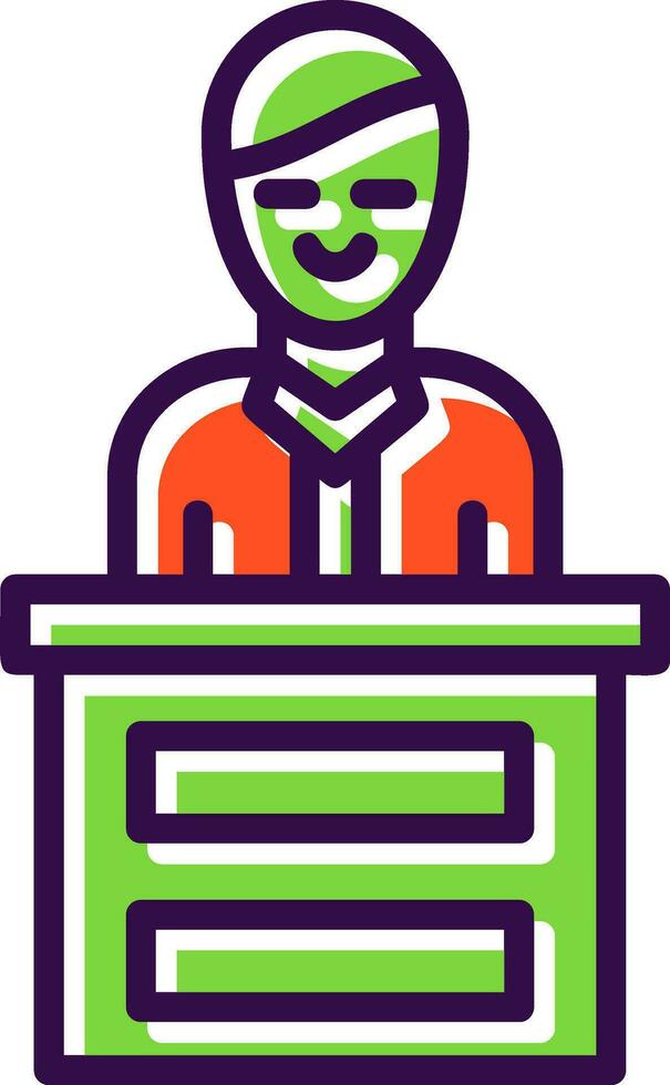 Political Vector Icon Design
