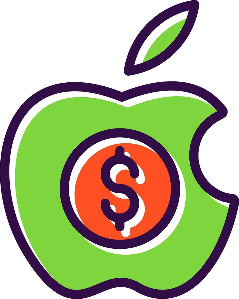 Apple Vector Icon Design