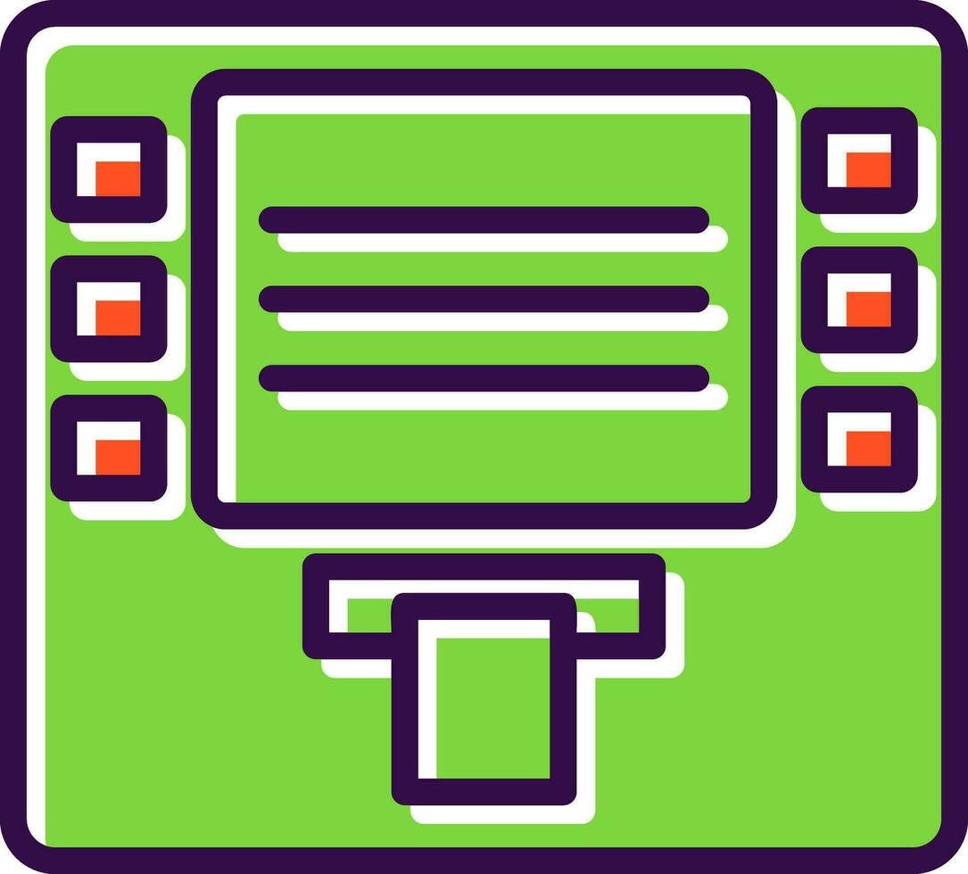 Atm Vector Icon Design