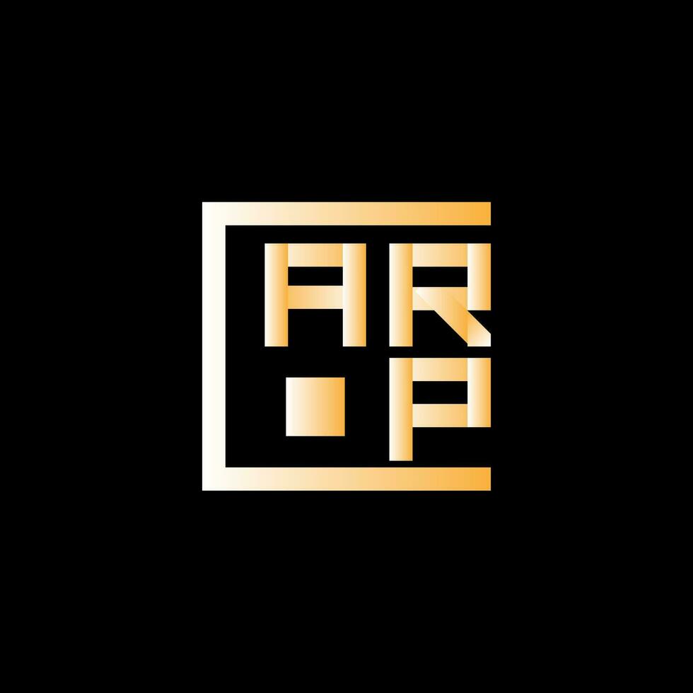 ARP letter logo vector design, ARP simple and modern logo. ARP luxurious alphabet design