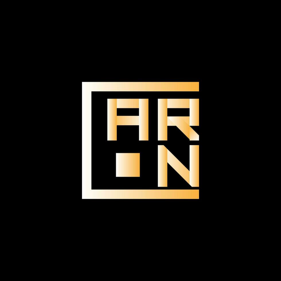 arn letra logo vector diseño, arn sencillo y moderno logo. arn lujoso alfabeto diseño