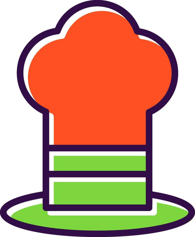 Chef hat Vector Icon Design