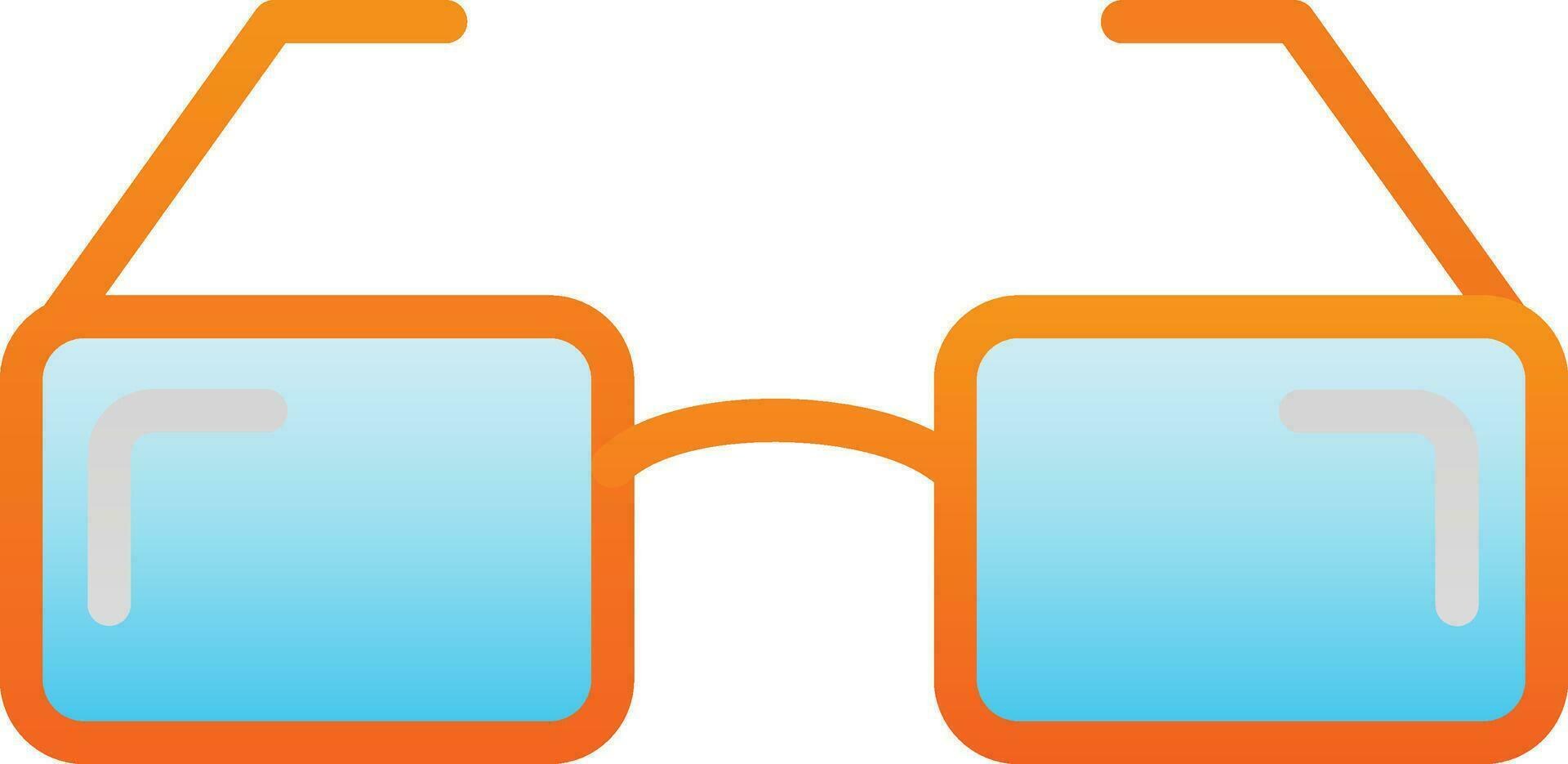 diseño de icono de vector de gafas