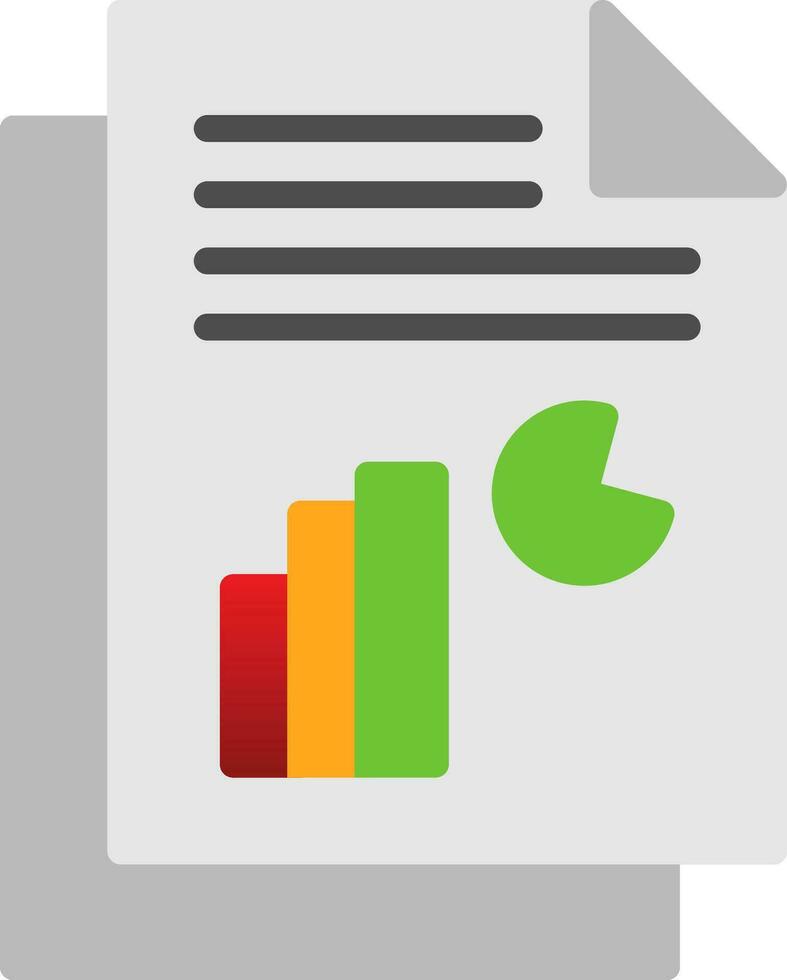 Seo Report Vector Icon Design