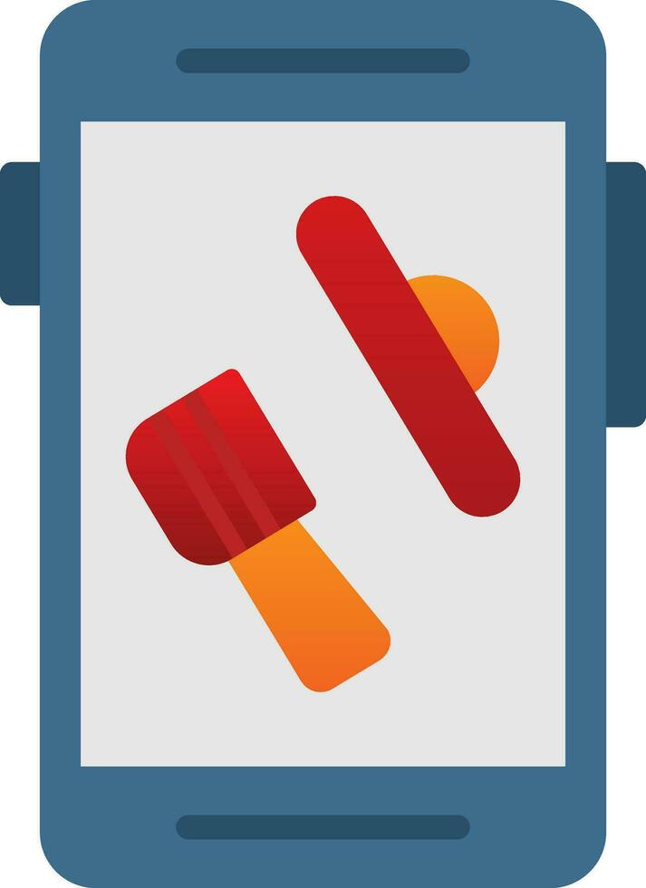 Mobile Marketing Vector Icon Design