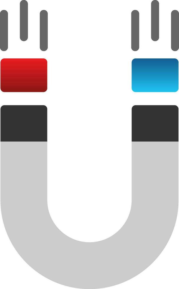 Magnet Vector Icon Design