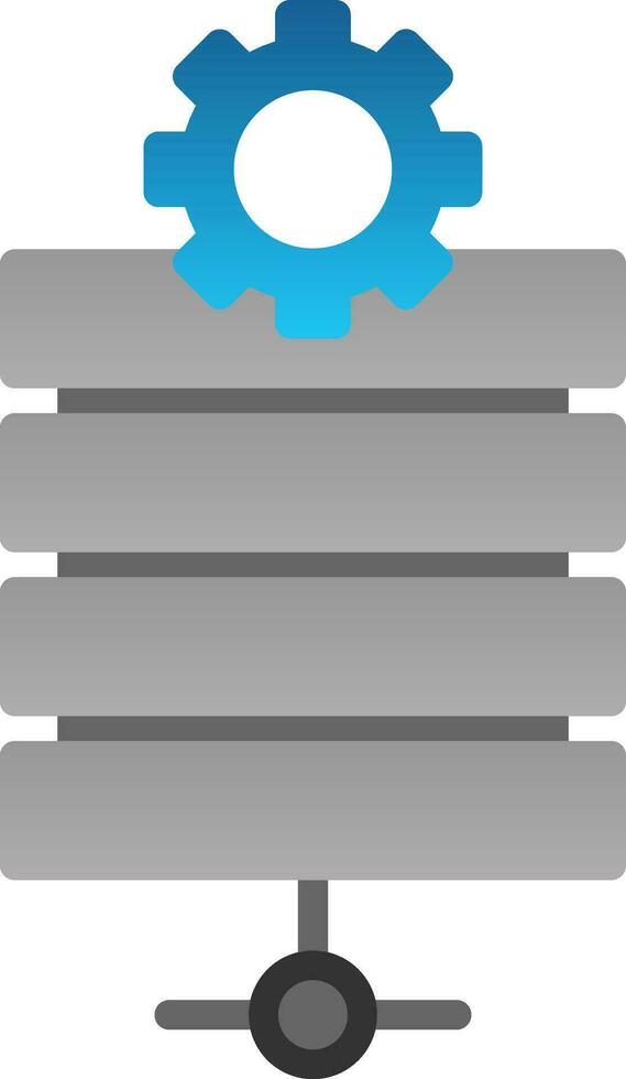 Server Maintenance Vector Icon Design