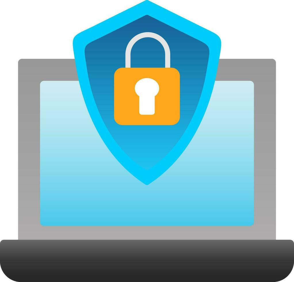 System Security Vector Icon Design