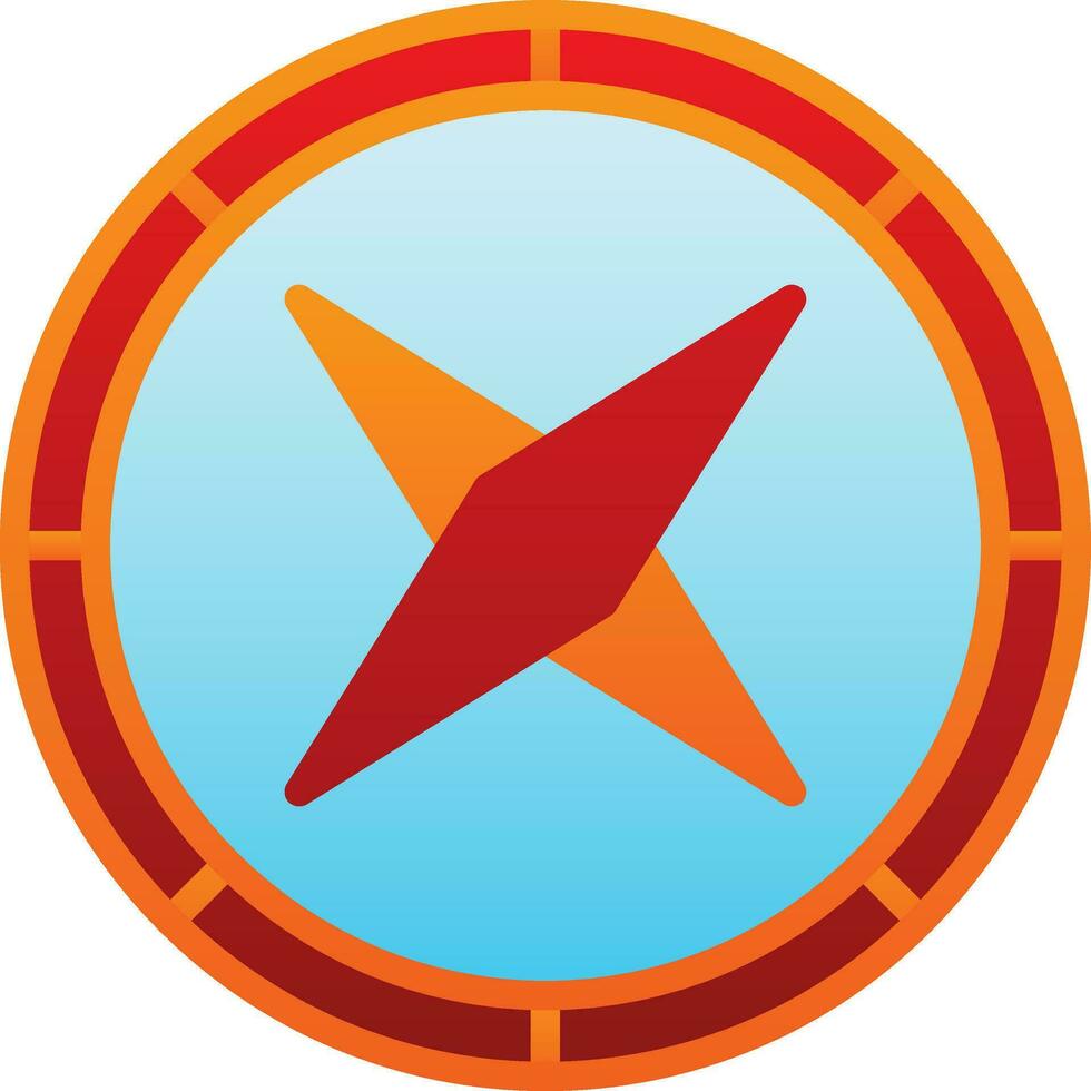 Compass Vector Icon Design