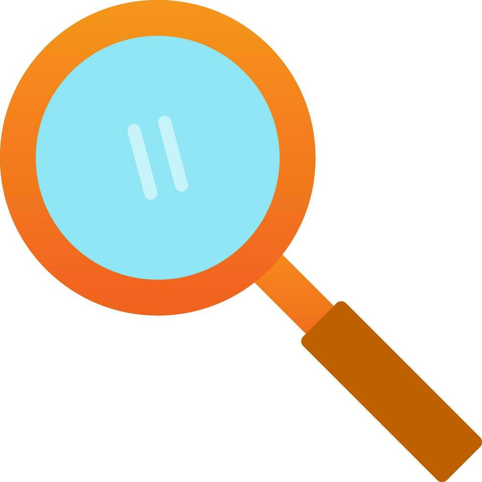 Magnifying glass Vector Icon Design