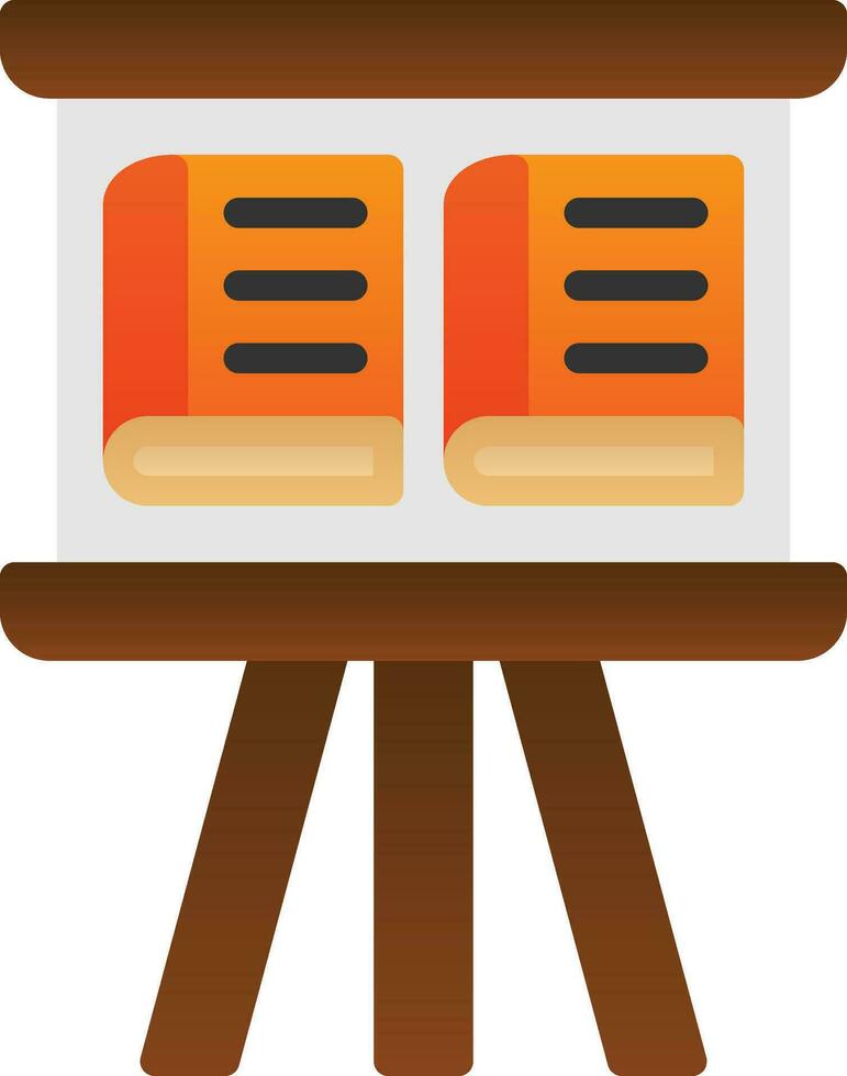 Whiteboard Vector Icon Design