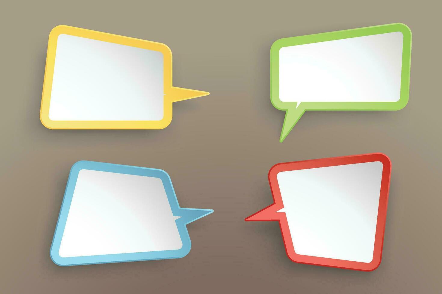 paper labels set vector