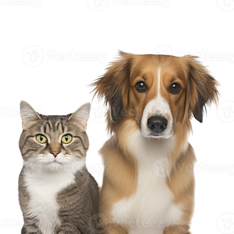 Cat and dog studio photo no background 29943911 PNG