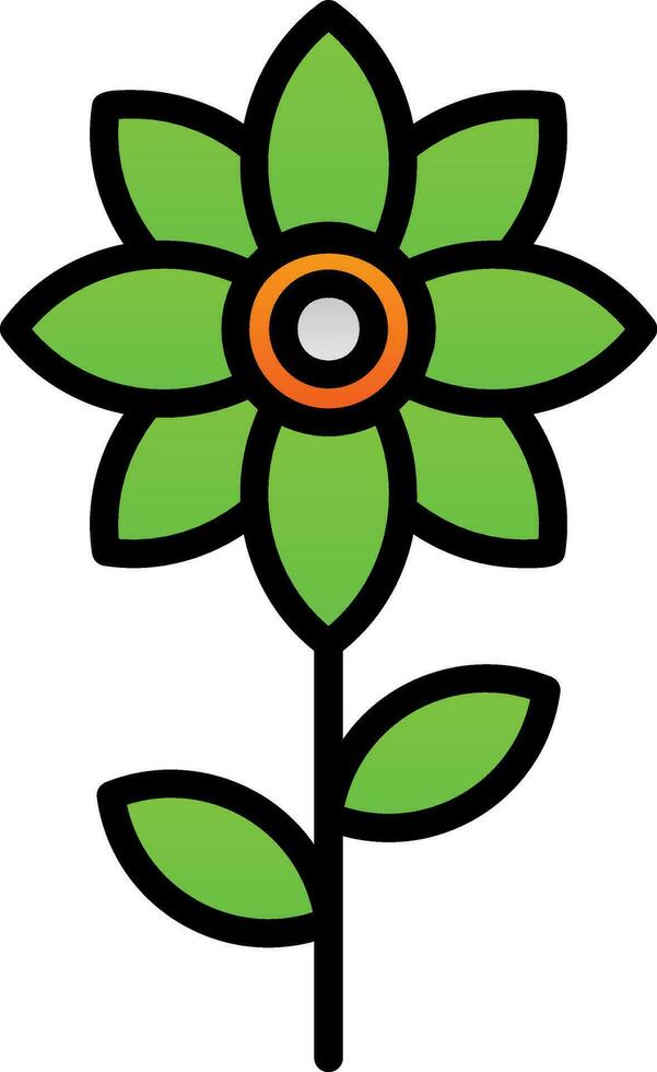 Flower Vector Icon Design