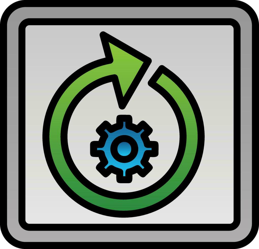 System Update Vector Icon Design