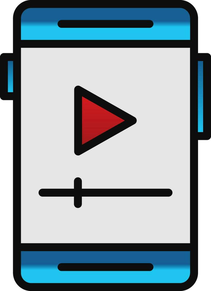 Video Vector Icon Design