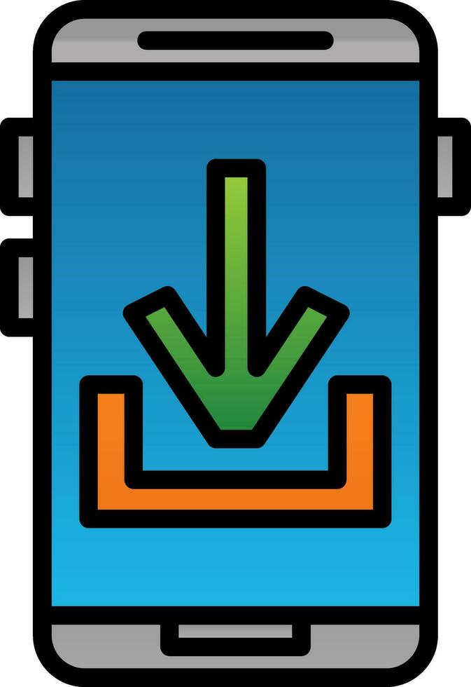 App Installation Vector Icon Design