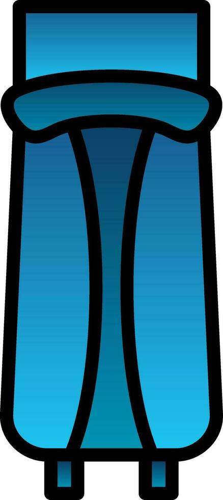 Sleeping bag Vector Icon Design