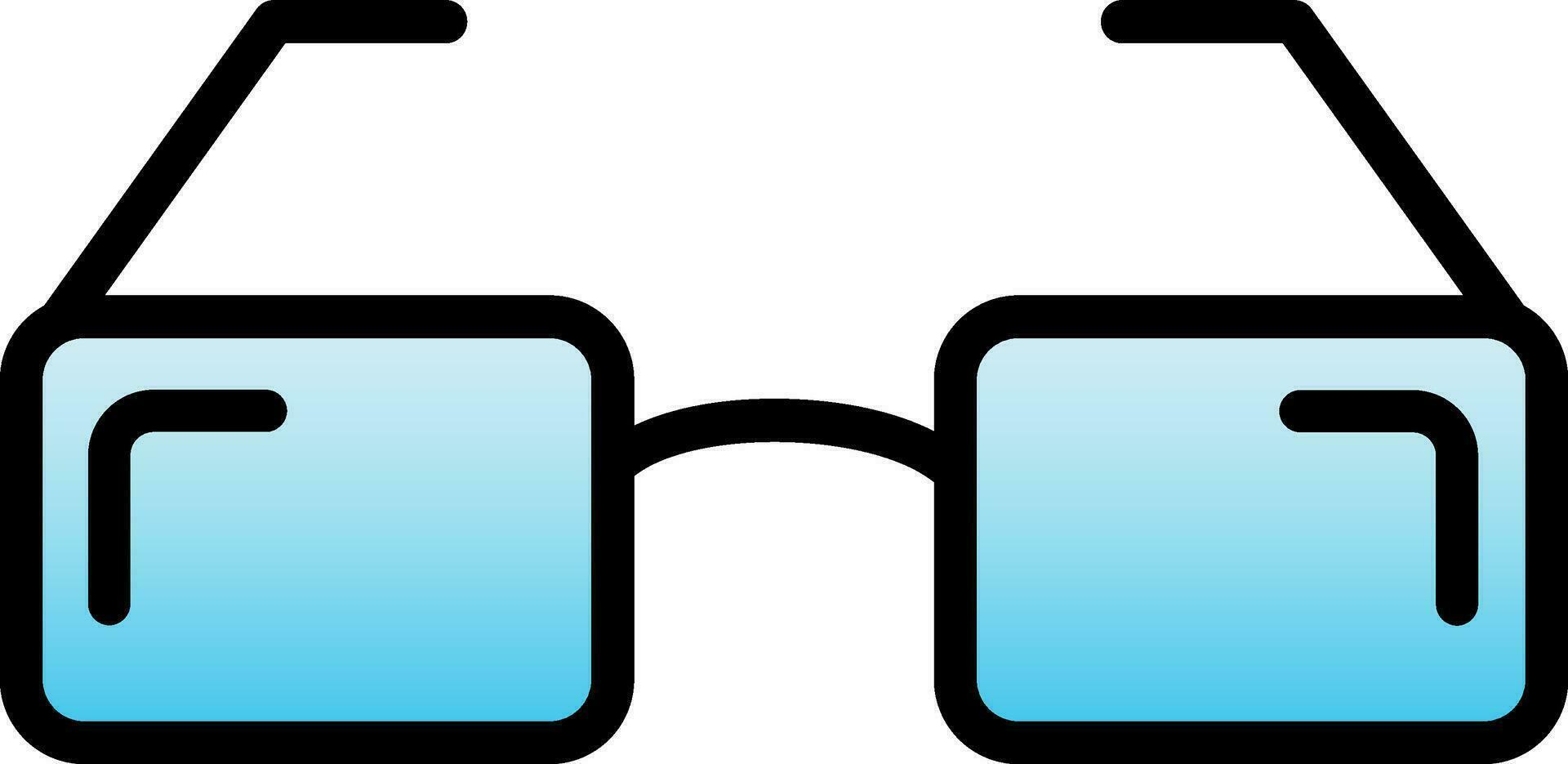 Glasses Vector Icon Design