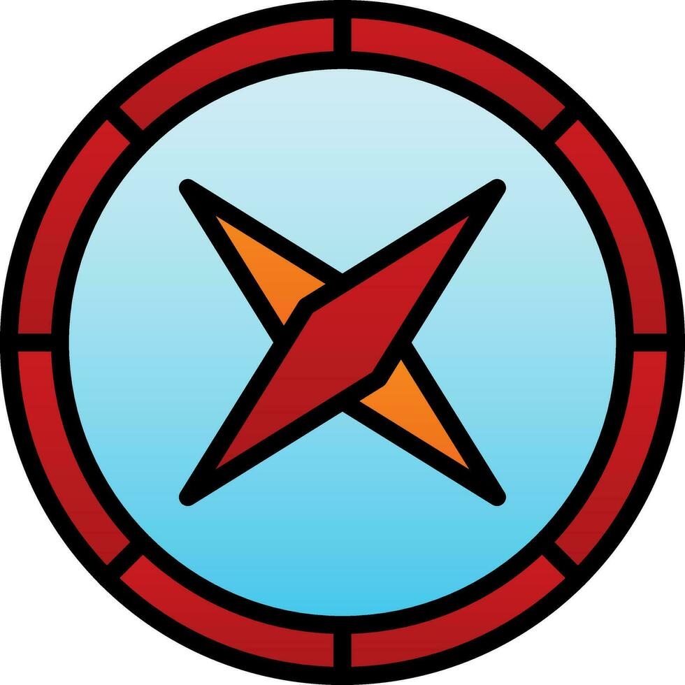 Compass Vector Icon Design