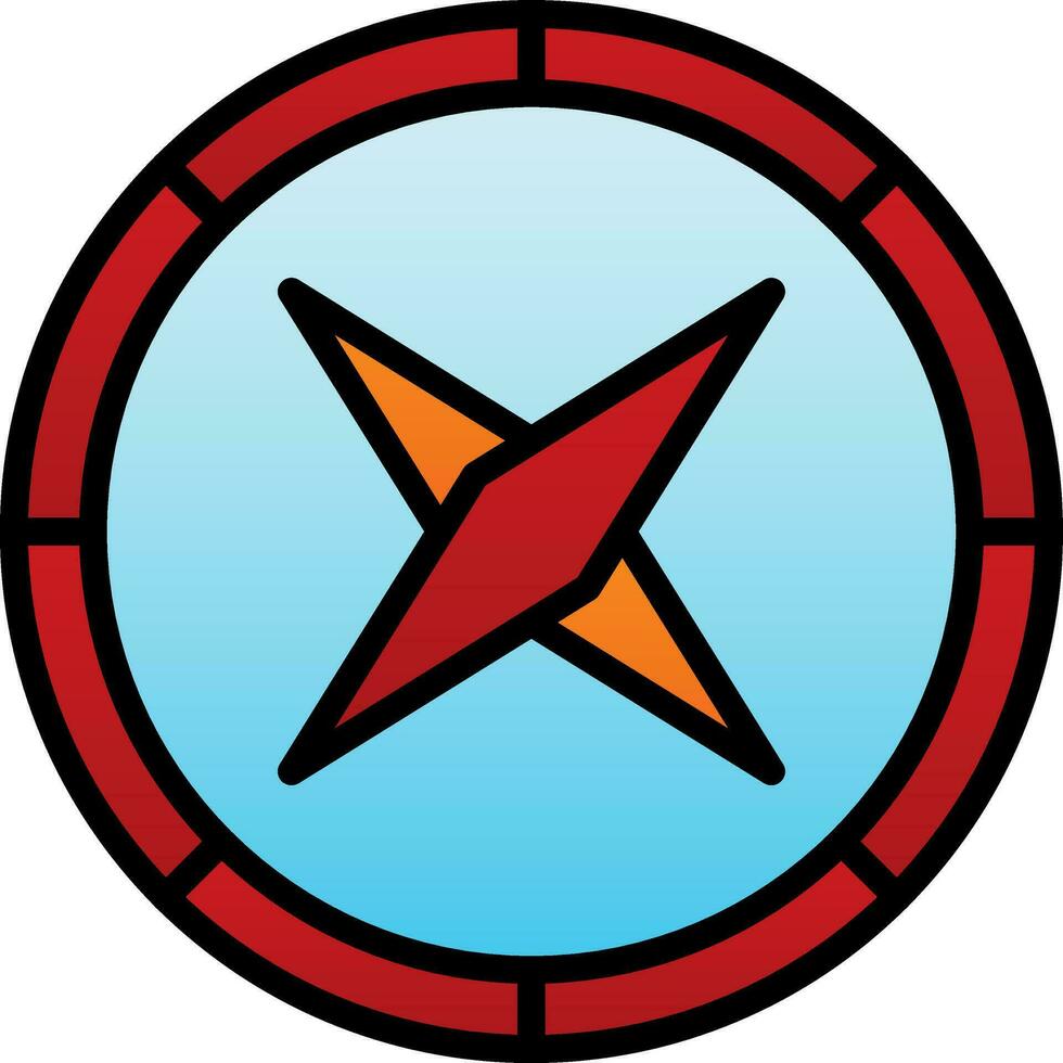 Compass Vector Icon Design