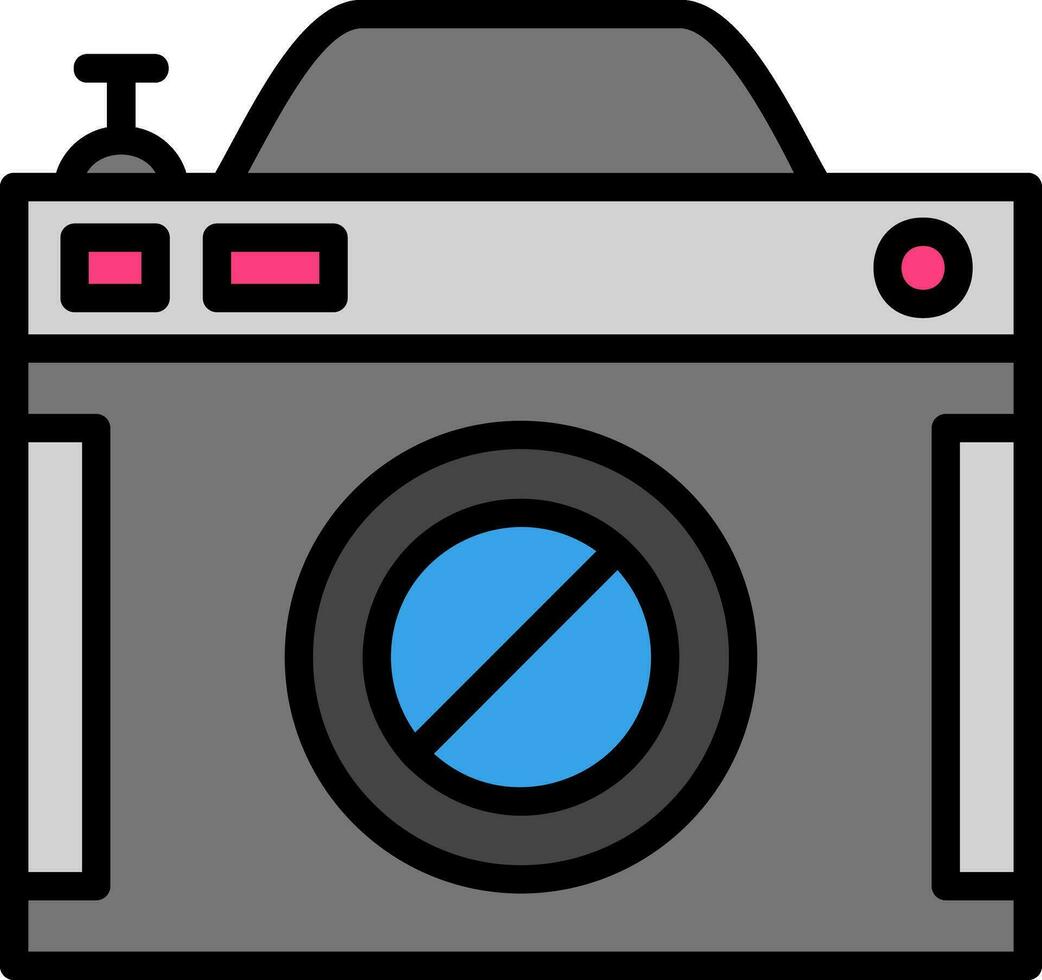 Camera Vector Icon Design
