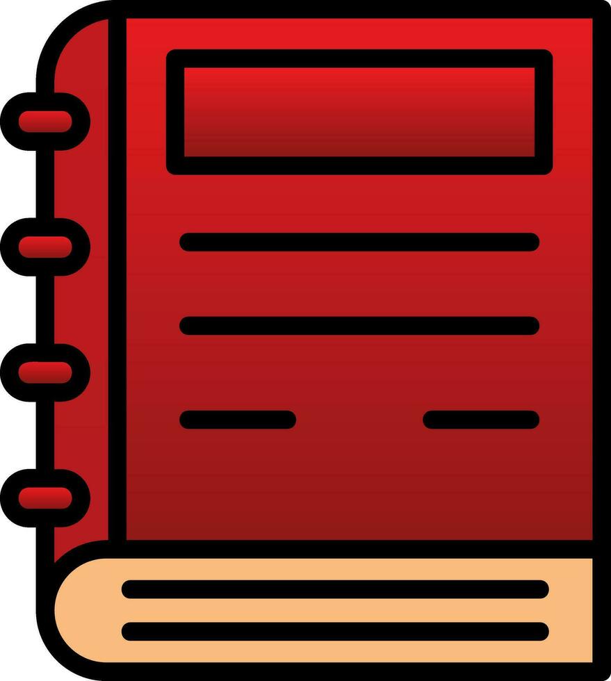 Book Vector Icon Design