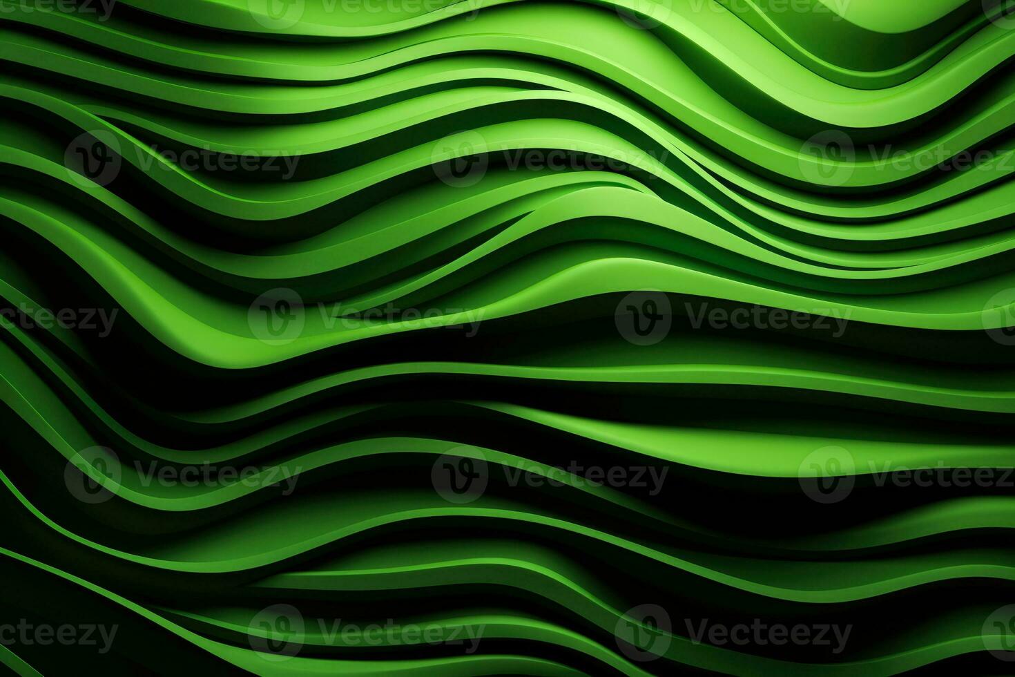 Organic green lines in abstract pattern for wallpaper background photo