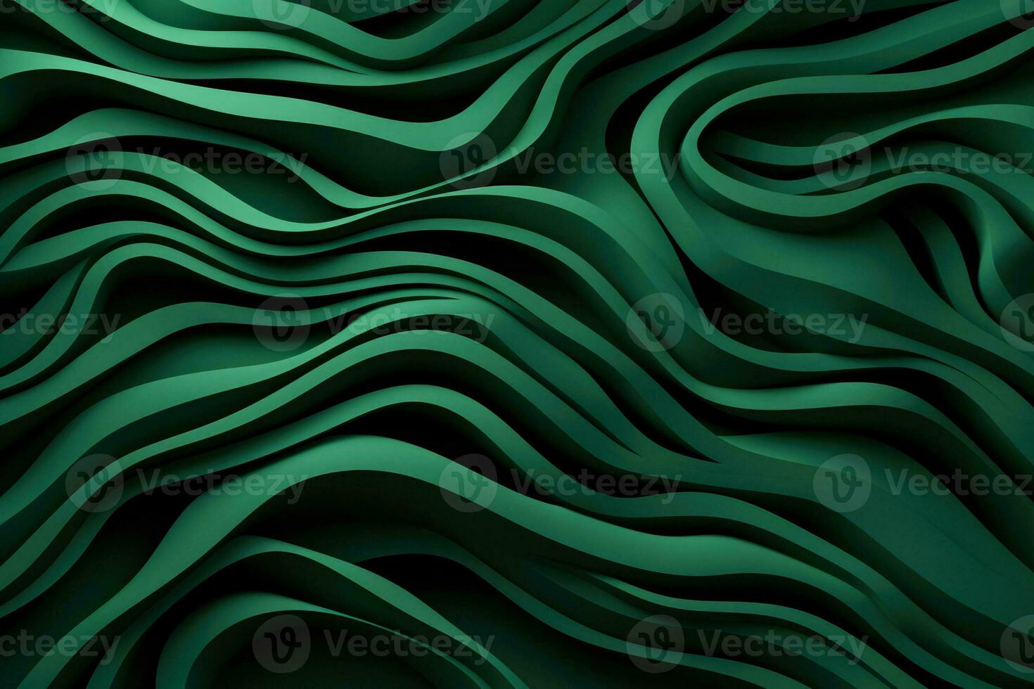 Organic green lines in abstract pattern for wallpaper background photo
