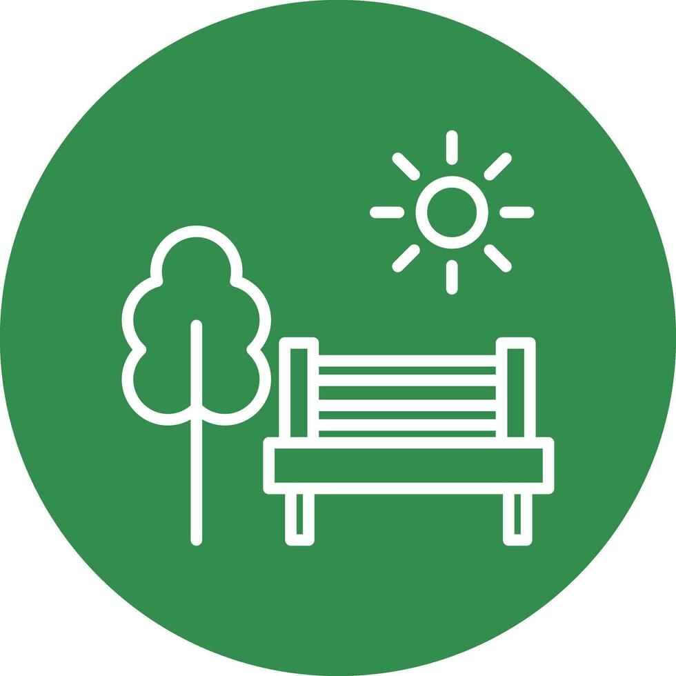 Park Vector Icon Design