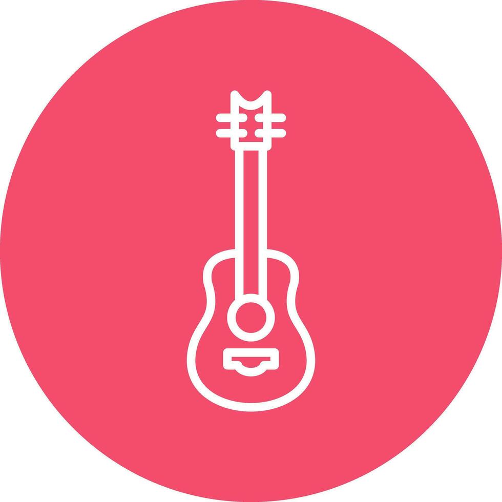 Guitar Vector Icon Design