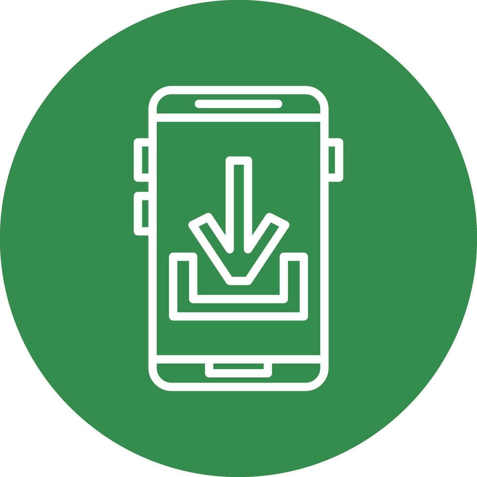 App Installation Vector Icon Design