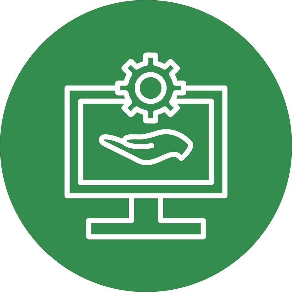 Software Support Vector Icon Design