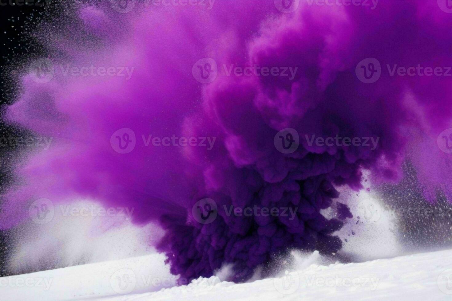 Abstract powder explosion background. AI Generative Pro Photo