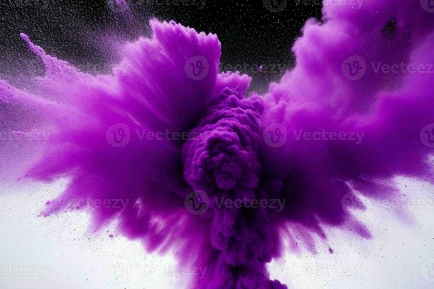 Abstract powder explosion background. AI Generative Pro Photo