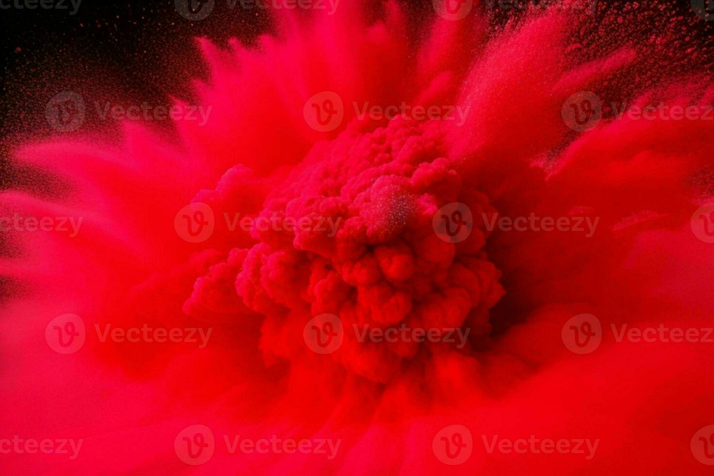 Abstract powder explosion background. AI Generative Pro Photo