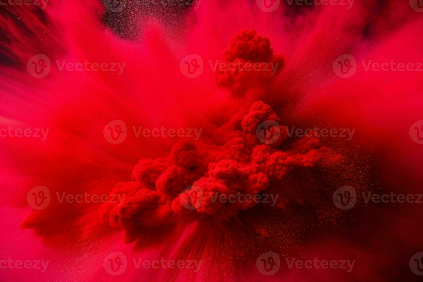 Abstract powder explosion background. AI Generative Pro Photo