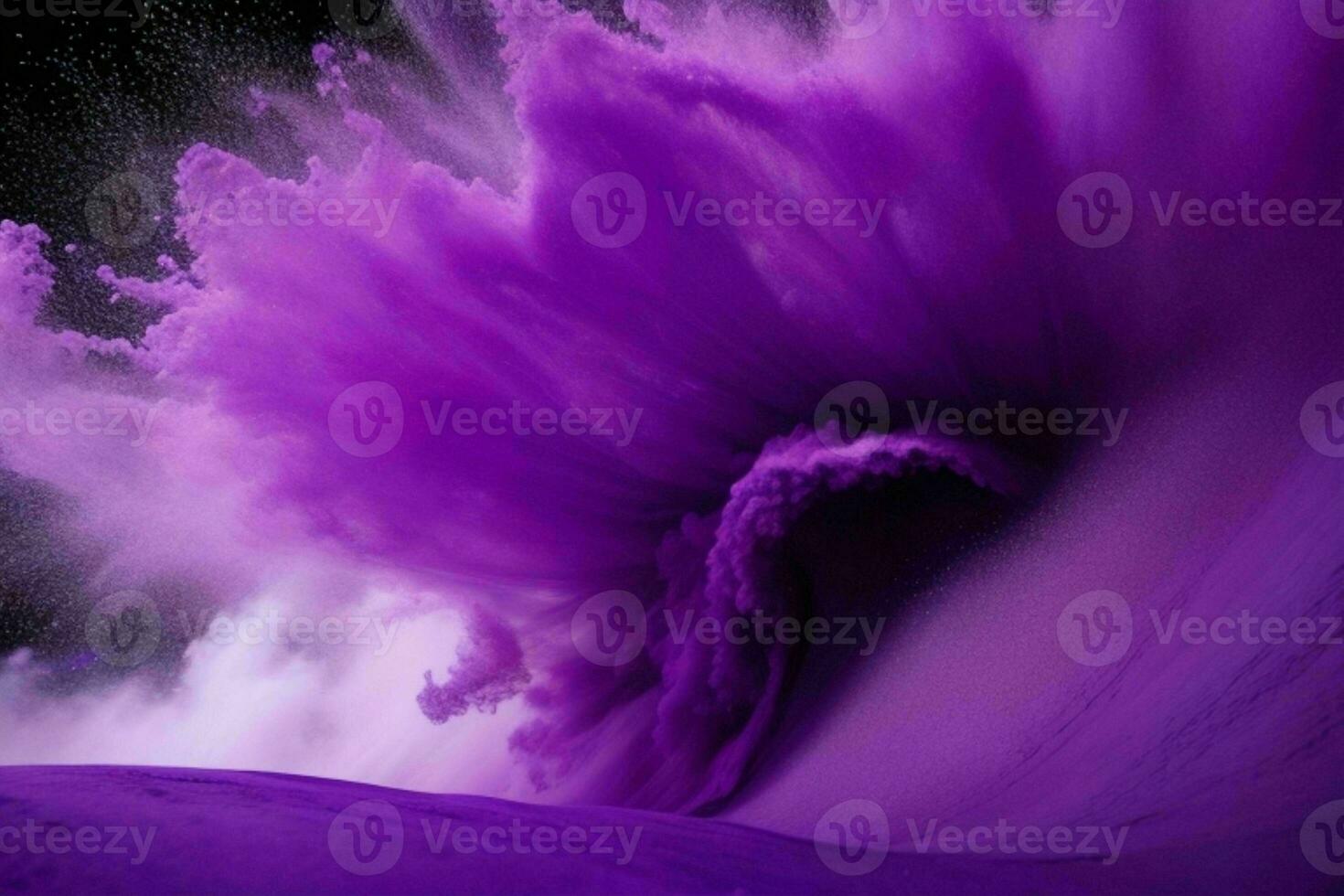 Abstract powder explosion background. AI Generative Pro Photo