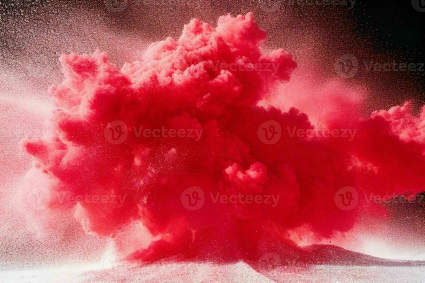 Abstract powder explosion background. AI Generative Pro Photo